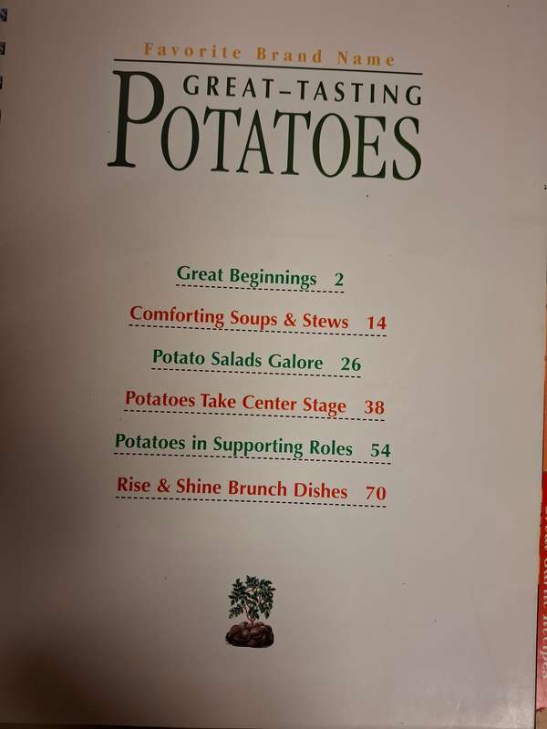 Potato/Onion/Garlic Collection - 3 Cookbooks in 1  (Hardcover)