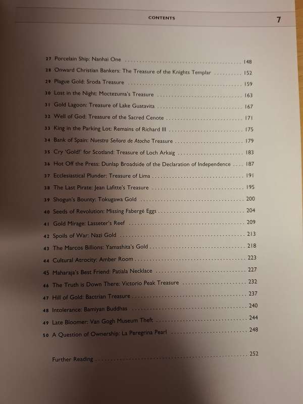 History`s Lost Treasures and the secrets behind them : Eric Chaline  (Paperback)