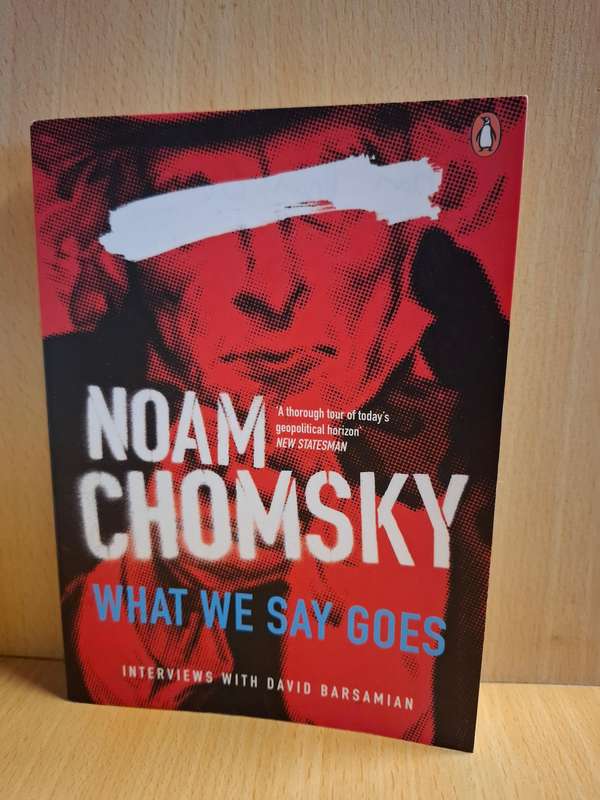 What We Say Goes : Noam Chomsky  (Paperback)