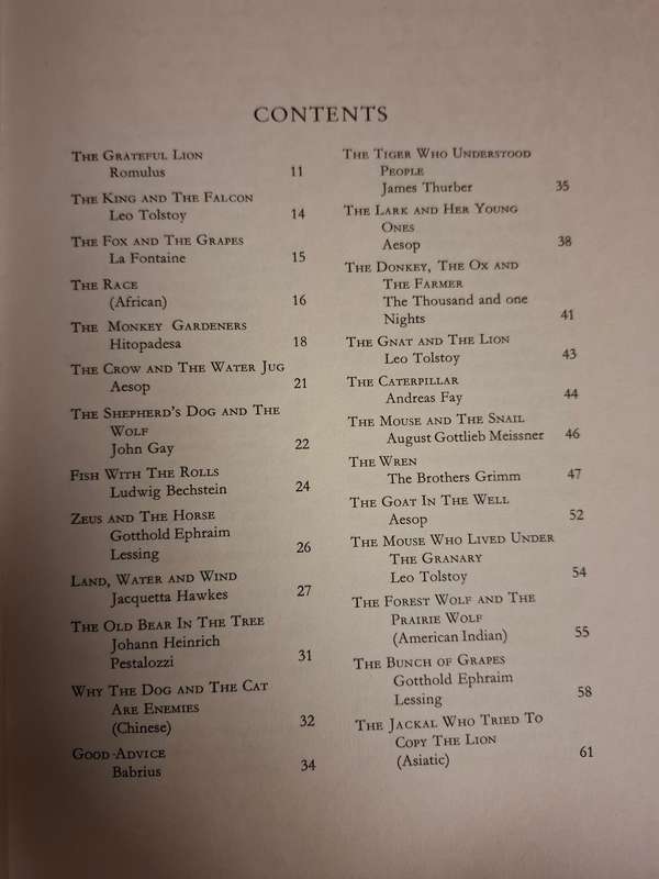 The Big Book of Animal Fables Compiled and Edited by Margaret Green  (Hardcover)