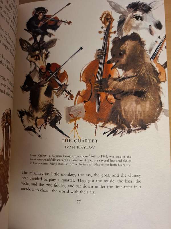 The Big Book of Animal Fables Compiled and Edited by Margaret Green  (Hardcover)