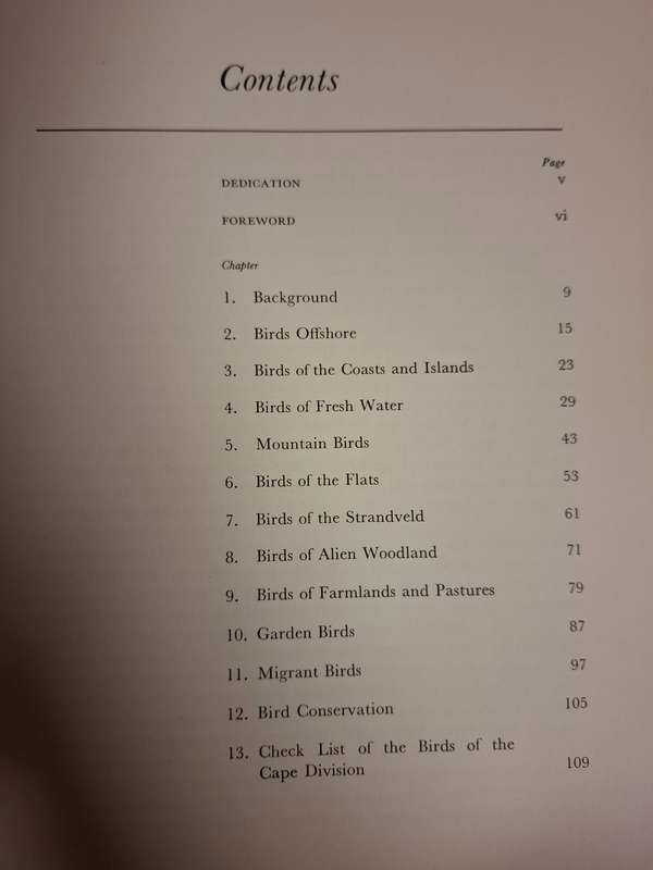 Some Birds of the Cape : J.M. Winterbottom and C.J. Uys (Hardcover)
