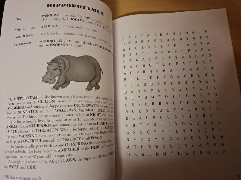 Wildlife Word Search : Jean Joachim (Paperback)