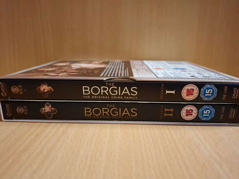 The Borgias - Season 1 & Season 2 - Dvd  (7 discs)