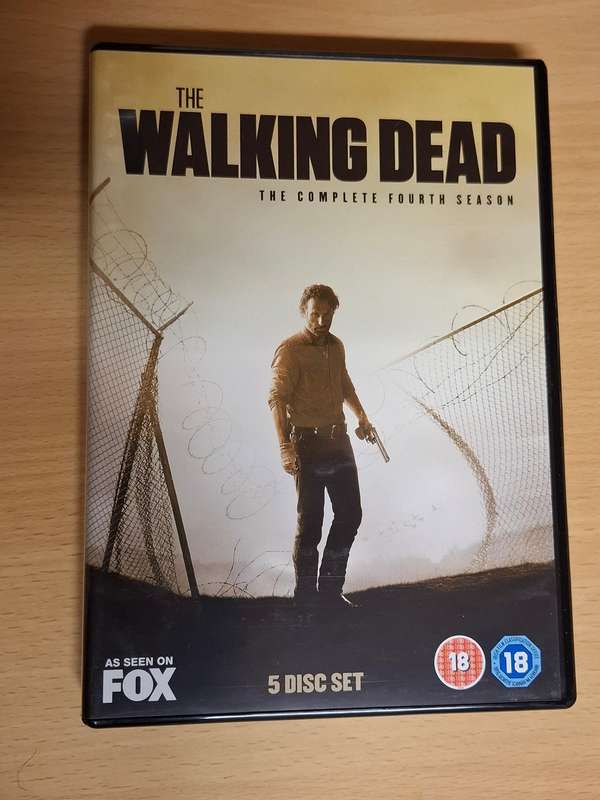 The Walking Dead - The Complete Fourth Season - Dvd  (5 discs)