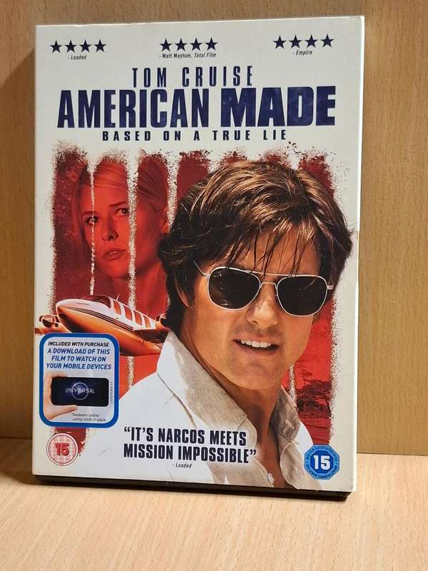 American Made - Dvd  (Tom Cruise)