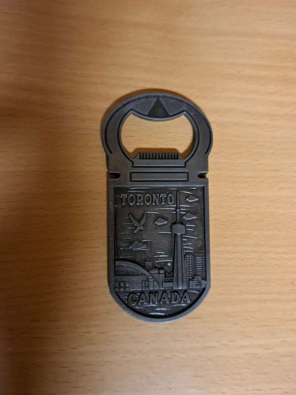 Toronto Canada Bottle Opener/Fridge magnet