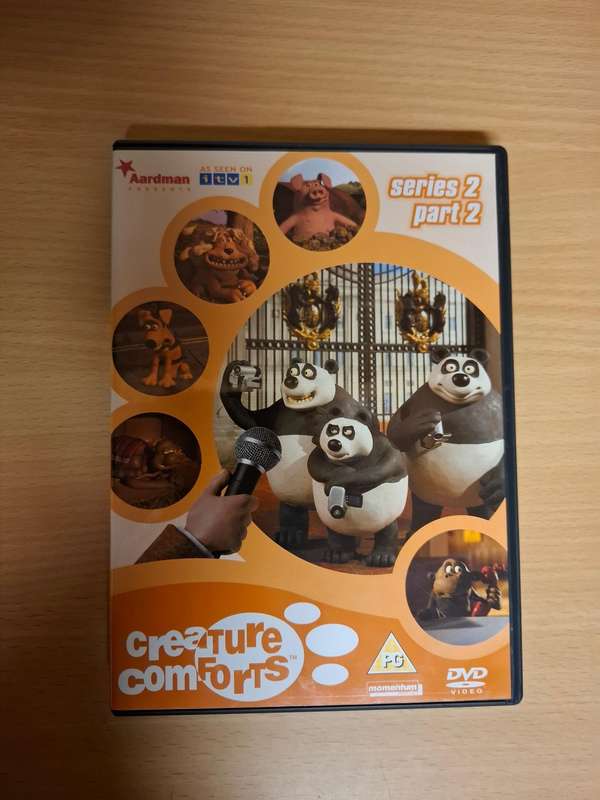 Aardman - Creature Comforts - Series 2 - Dvd