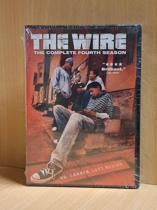 The Wire - The Complete Fourth Season - Dvd (NEW CONDITION)