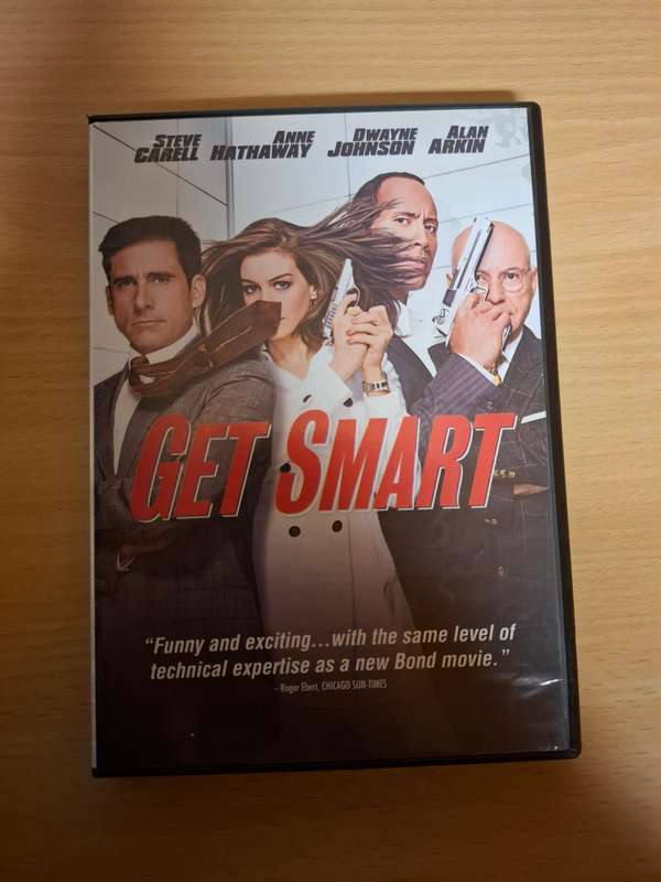 Get Smart - Dvd (Steve Carell, Anne Hathaway, Dwayne Johnson)