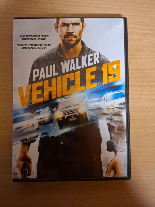 Vehicle 19 - Dvd  (Paul Walker)