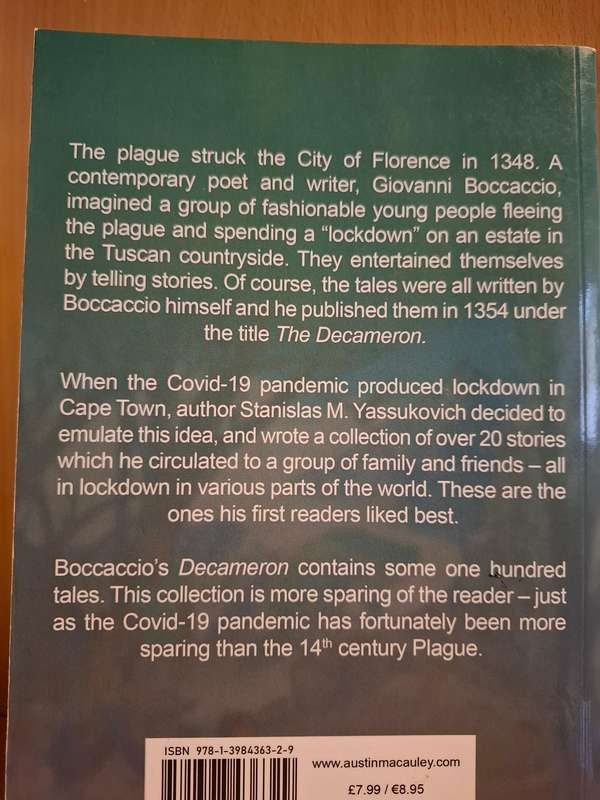 A Cape Town Decameron : Stanislas M. Yassukovich  (Paperback)