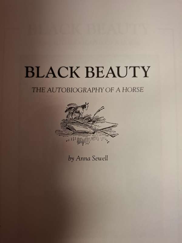 Illustrated Classics - Black Beauty - The Autobiography of a Horse by Anna Sewell  (Hardcover)