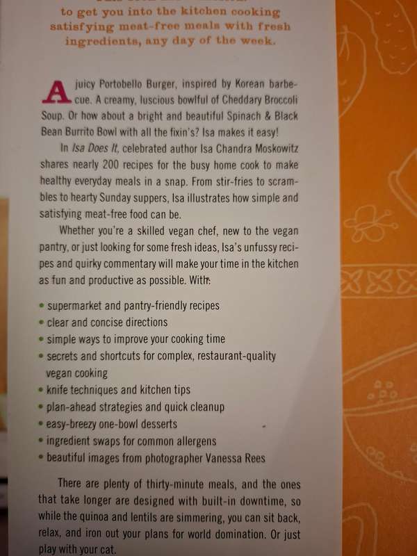 Isa Does It - Amazing Easy, Wildly Delicious Vegan Recipes : Isa Chandra Moskowtiz  (Hardcover)