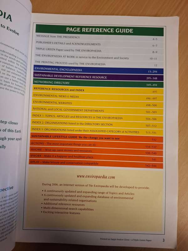 The Enviropaedia - Be The Change Edition 2006-2008  (Paperback)