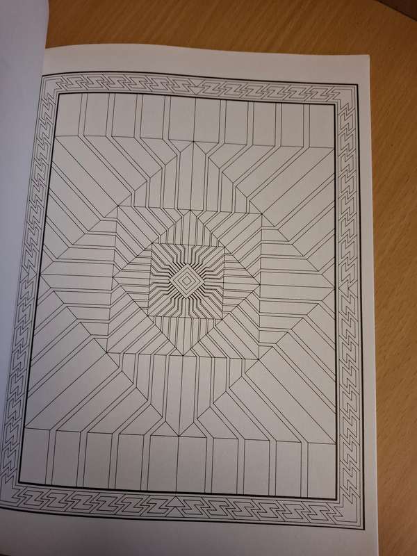 Modern Mandalas Colouring Book  (Paperback)