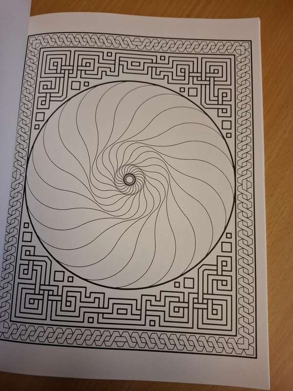 Modern Mandalas Colouring Book  (Paperback)