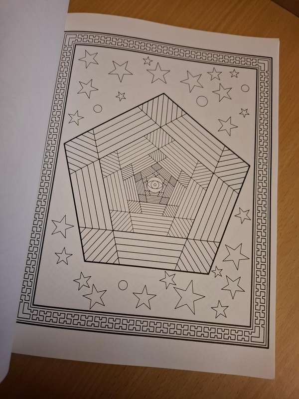 Modern Mandalas Colouring Book  (Paperback)