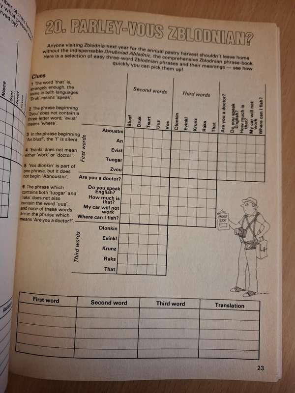 Logic Problems No. 53 by Alan Duncum and Alec Gresty  (Paperback)