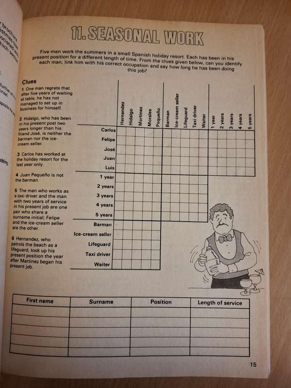 Logic Problems No. 53 by Alan Duncum and Alec Gresty  (Paperback)