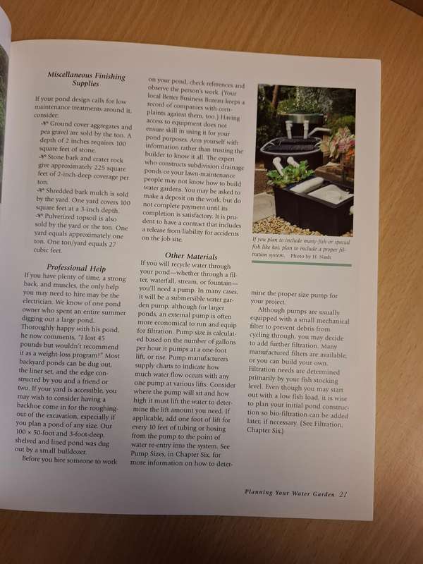 Water Gardening Basics : Helen Nash & Marilyn M. Cook  (Paperback)