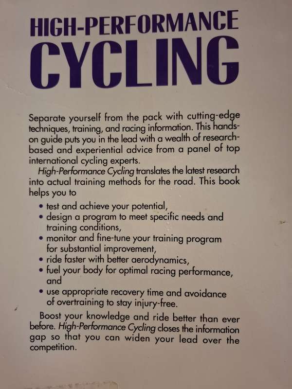 High-Performance Cycling : Asker E. Jeukendrup, PhD  (Paperback)