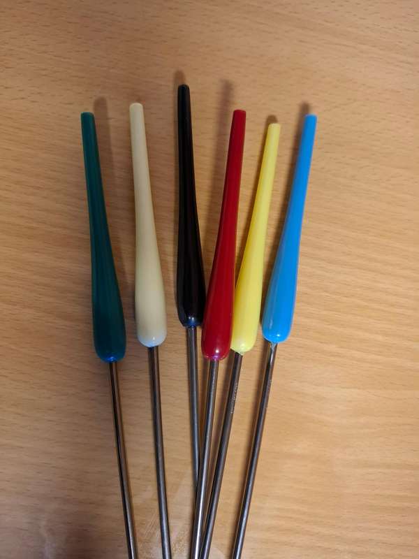 Mid Century Modern Fondue Fork Set