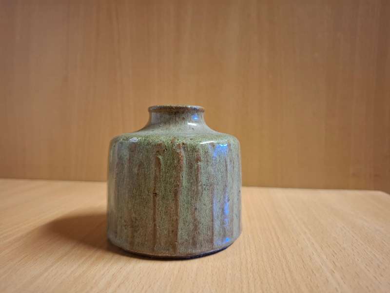 Stoneware Vase - height 8cm width 8cm