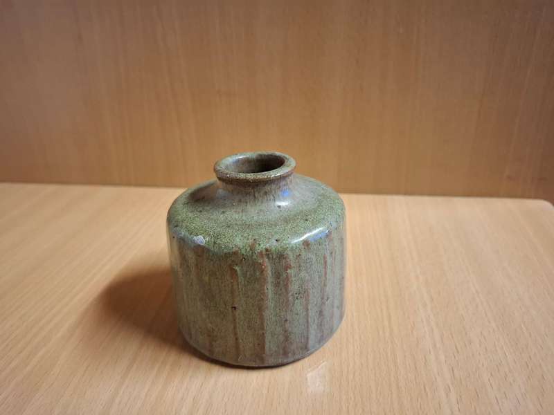 Stoneware Vase - height 8cm width 8cm