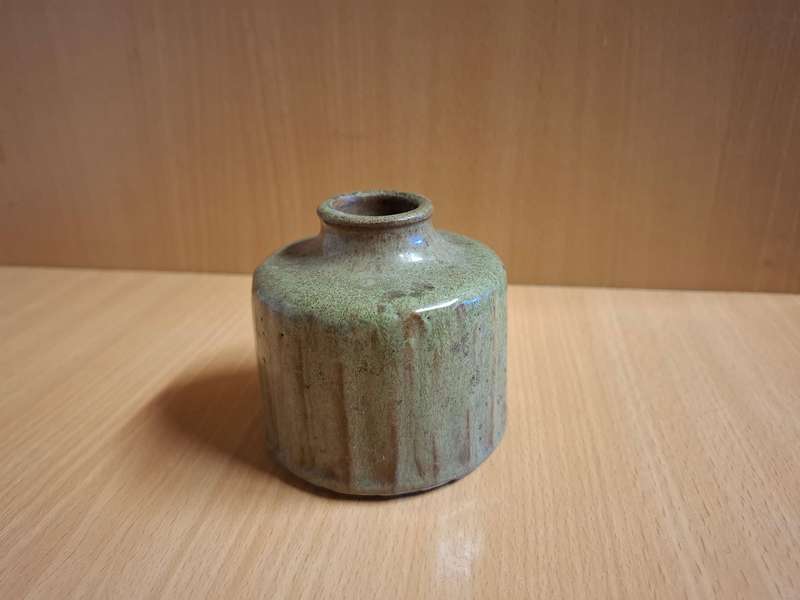 Stoneware Vase - height 8cm width 8cm