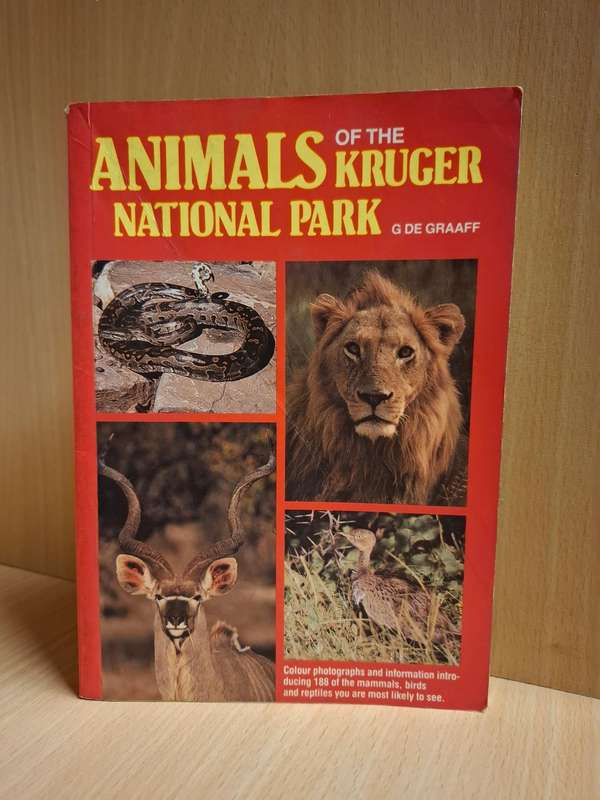 Animals of The Kruger National ParkG. De Graaff (Paperback)