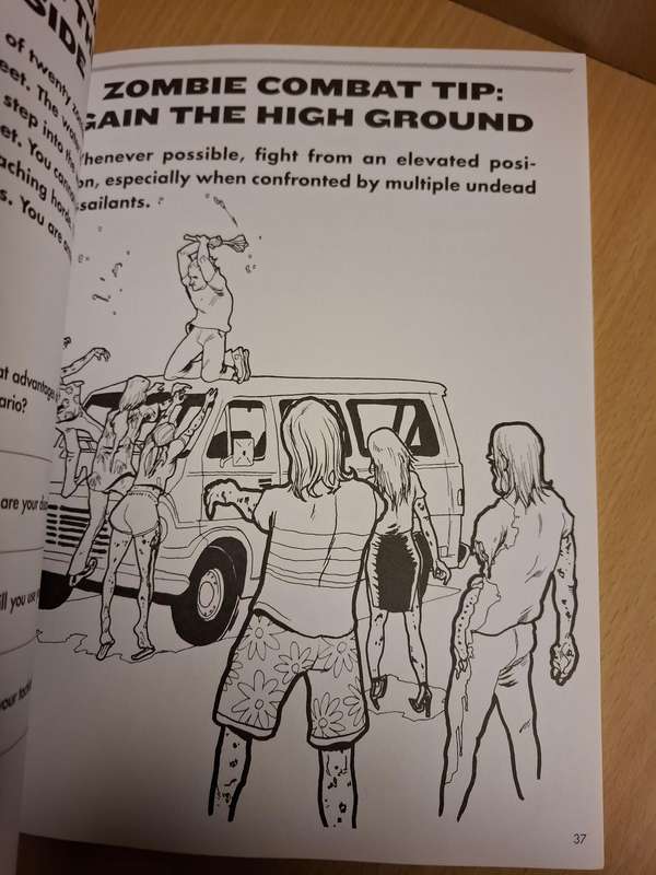 The Zombie Combat Field Guide - Colouring and Activity Book for Fighting the Living Dead