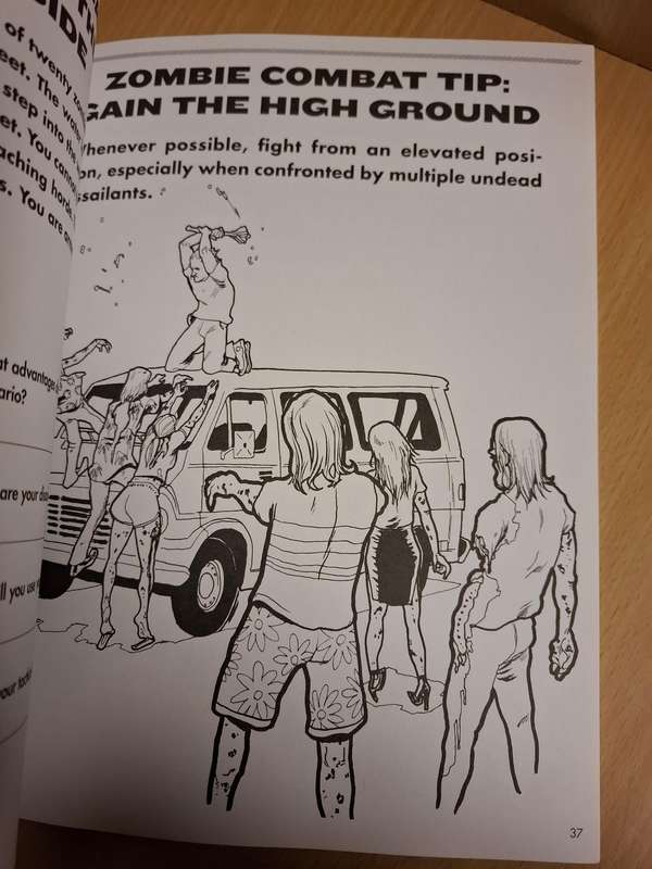 The Zombie Combat Field Guide - Colouring and Activity Book for Fighting the Living Dead