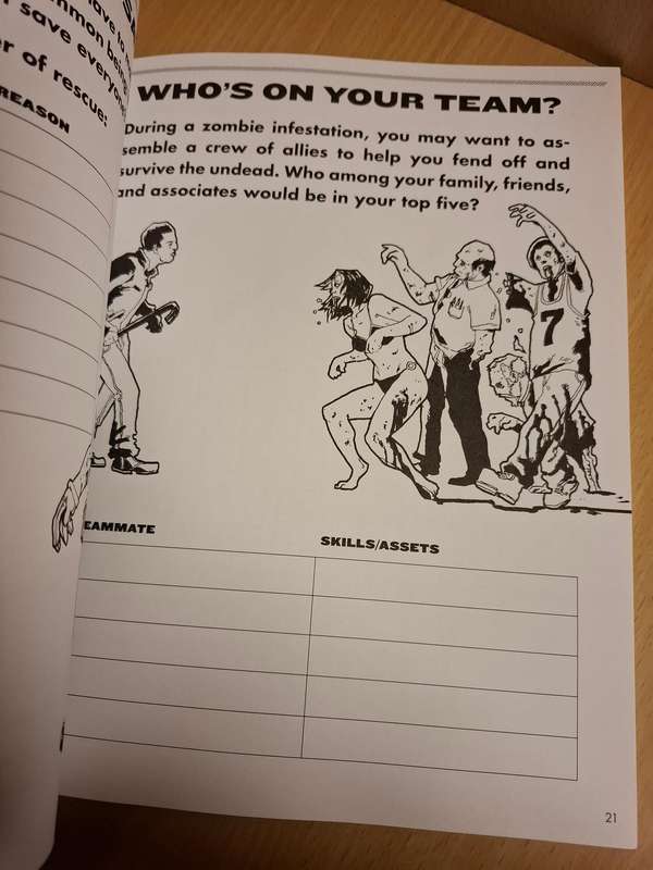 The Zombie Combat Field Guide - Colouring and Activity Book for Fighting the Living Dead