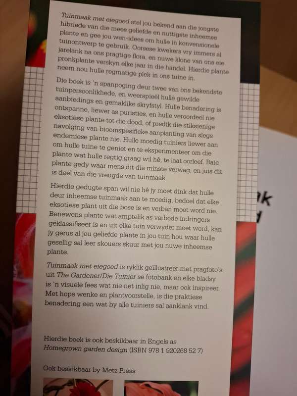 Tuinmaak met eiegoed : Anna Celliers, Tanya Visser