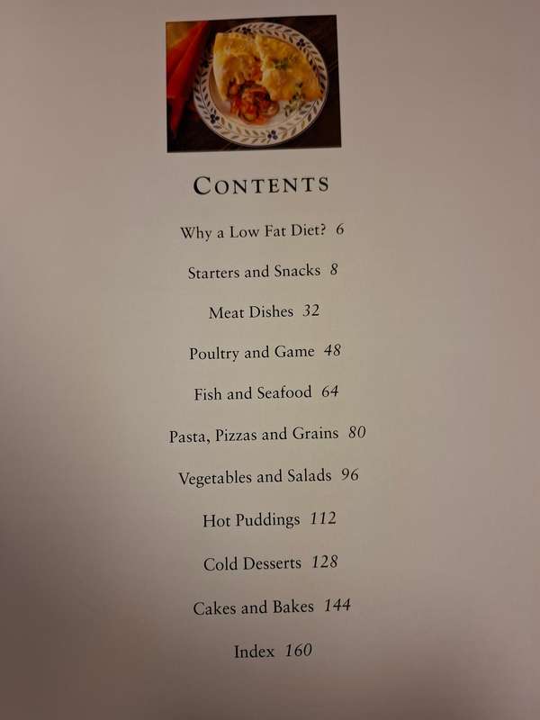 The Low Fat Low Cholesterol Cookbook : Christine France  (Hardcover)