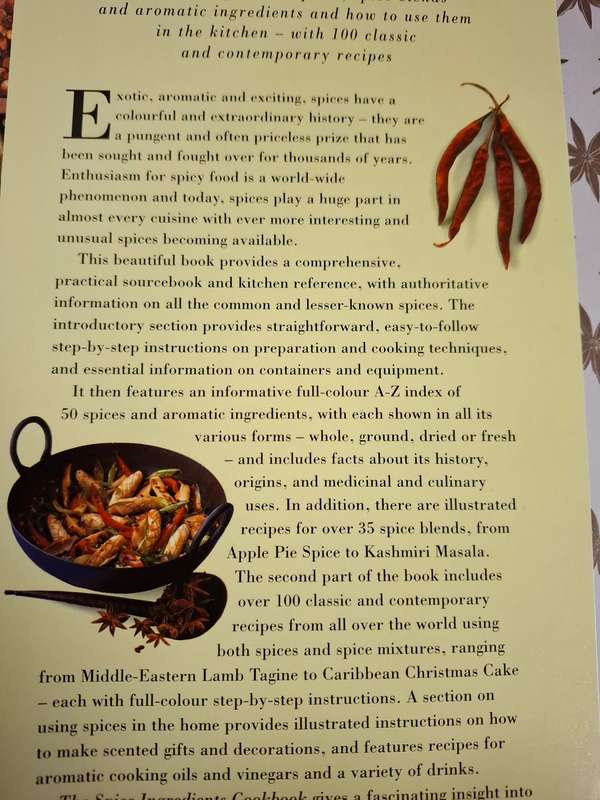 The Spice Ingredients Cookbook : Sallie Morris and Lesley Mackley  (Hardcover)