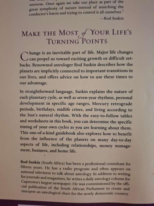 Cycles of Life - Understanding the Principles of Predictive Astrology : Rod Suskin  (Paperback)