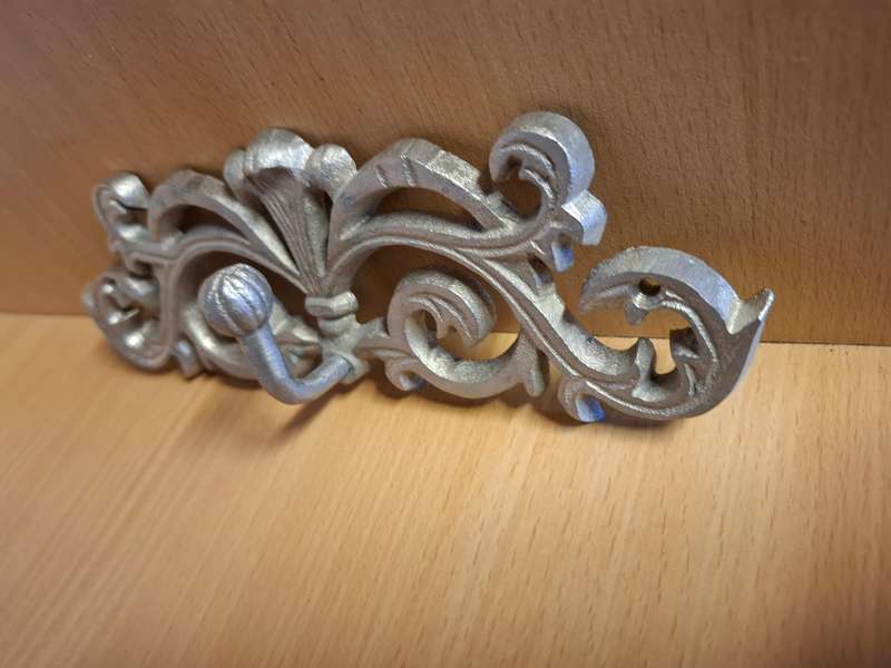 Metal Wall Hook  (22cm x 8cm)  NEW CONDITION