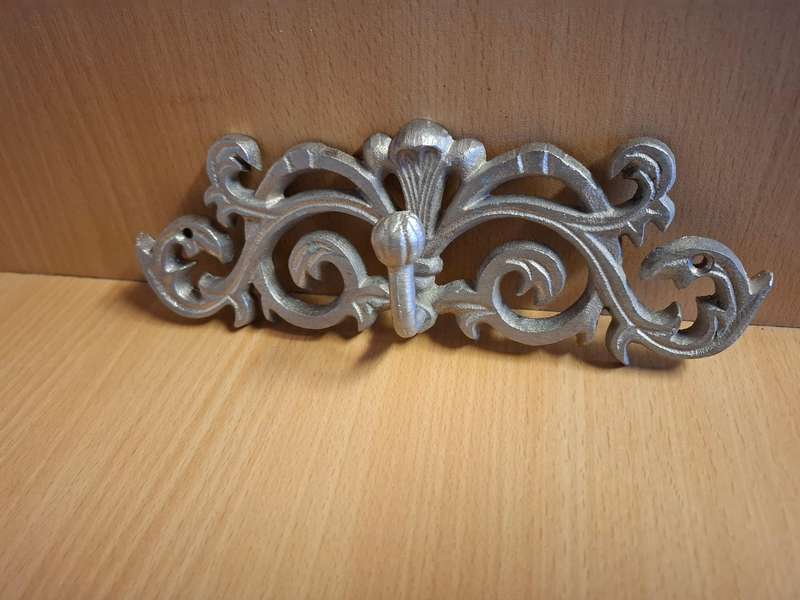 Metal Wall Hook  (22cm x 8cm)  NEW CONDITION