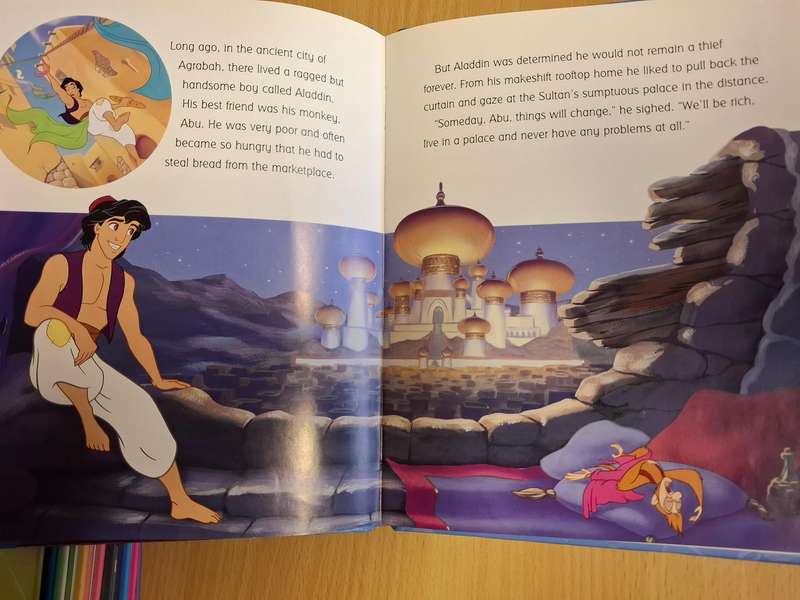 Disney - Aladdin - The Magical Story of the Disney Movie (Hardcover)