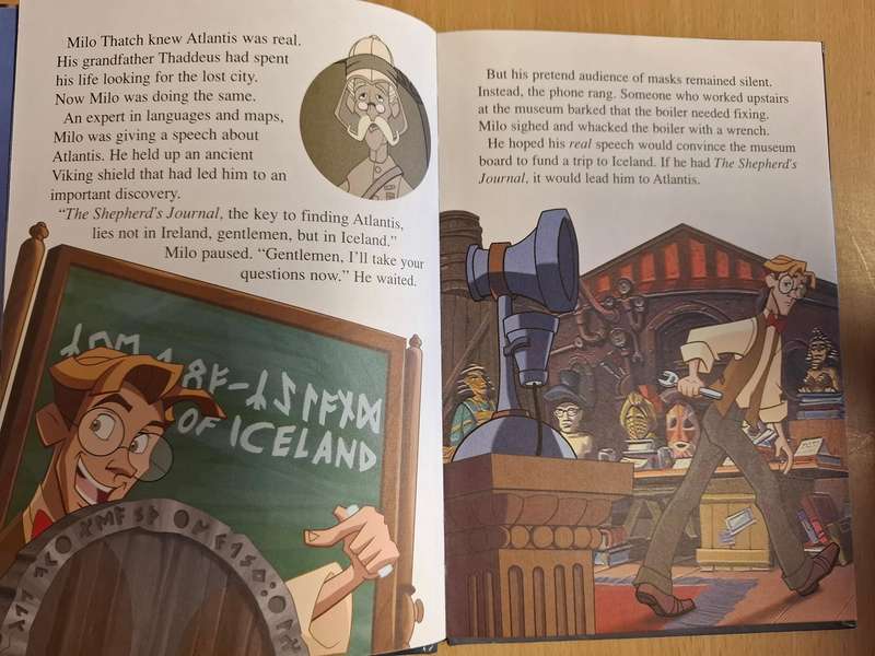 Disney - Atlantis The Lost Empire  (Hardcover)