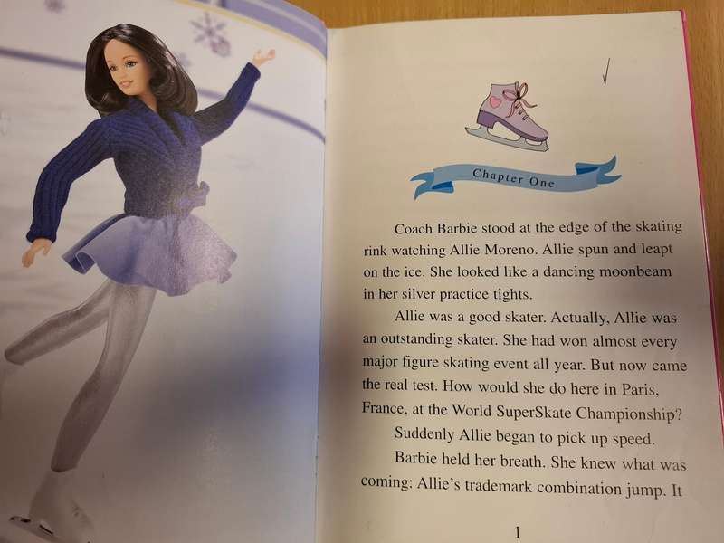 Barbie - The Lucky Skates (Hardcover)
