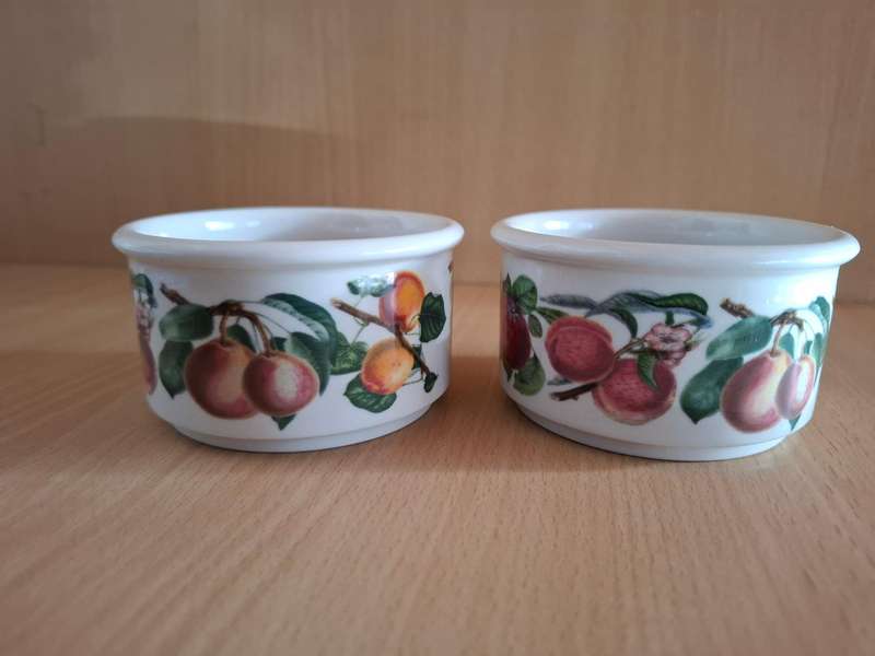 Set of 2 Portmeirion - Pomona Ramekins  (Made in Britain)