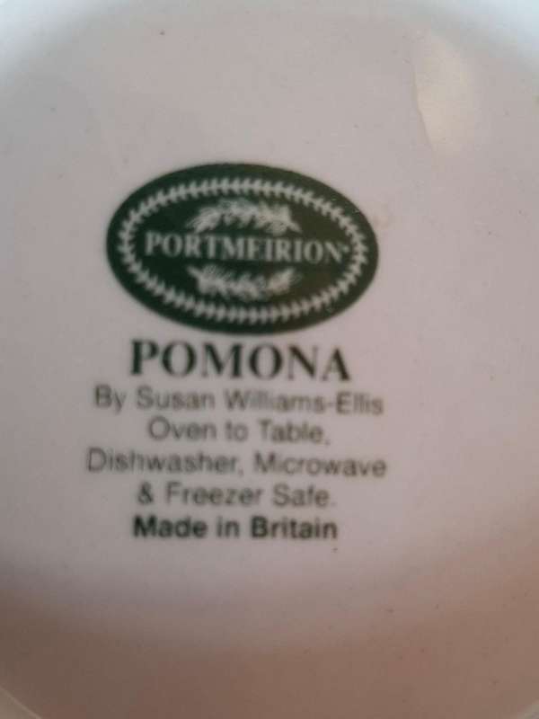 Set of 2 Portmeirion - Pomona Ramekins  (Made in Britain)