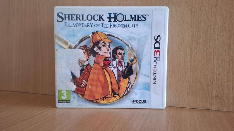 Nintendo 3DS - Sherlock Holmes - The Mystery of The Frozen City