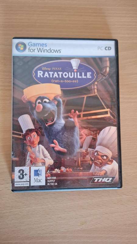 Games for Windows - Disney Pixar Ratatouille  (2 discs)  PC CD