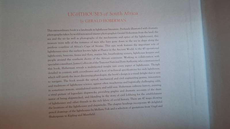 Lighthouses of South Africa by Gerald Hoberman  (Hardcover)