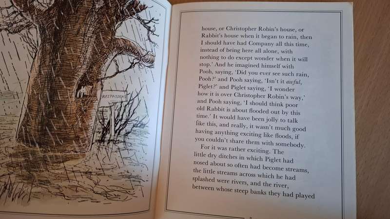 Piglet is Entirely Surrounded by Water : A.A. Milne  (Paperback)