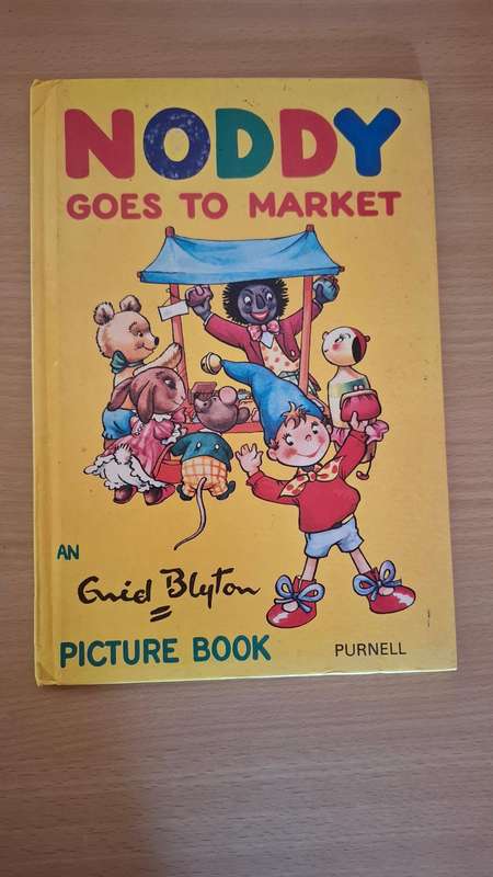 Noddy Goes to Market - Enid Blyton Picture Book  (Hardcover)